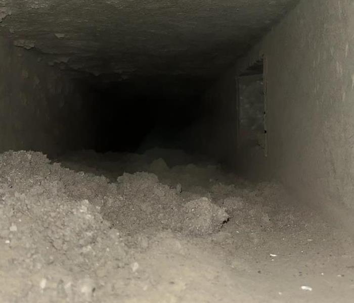 dirty air duct